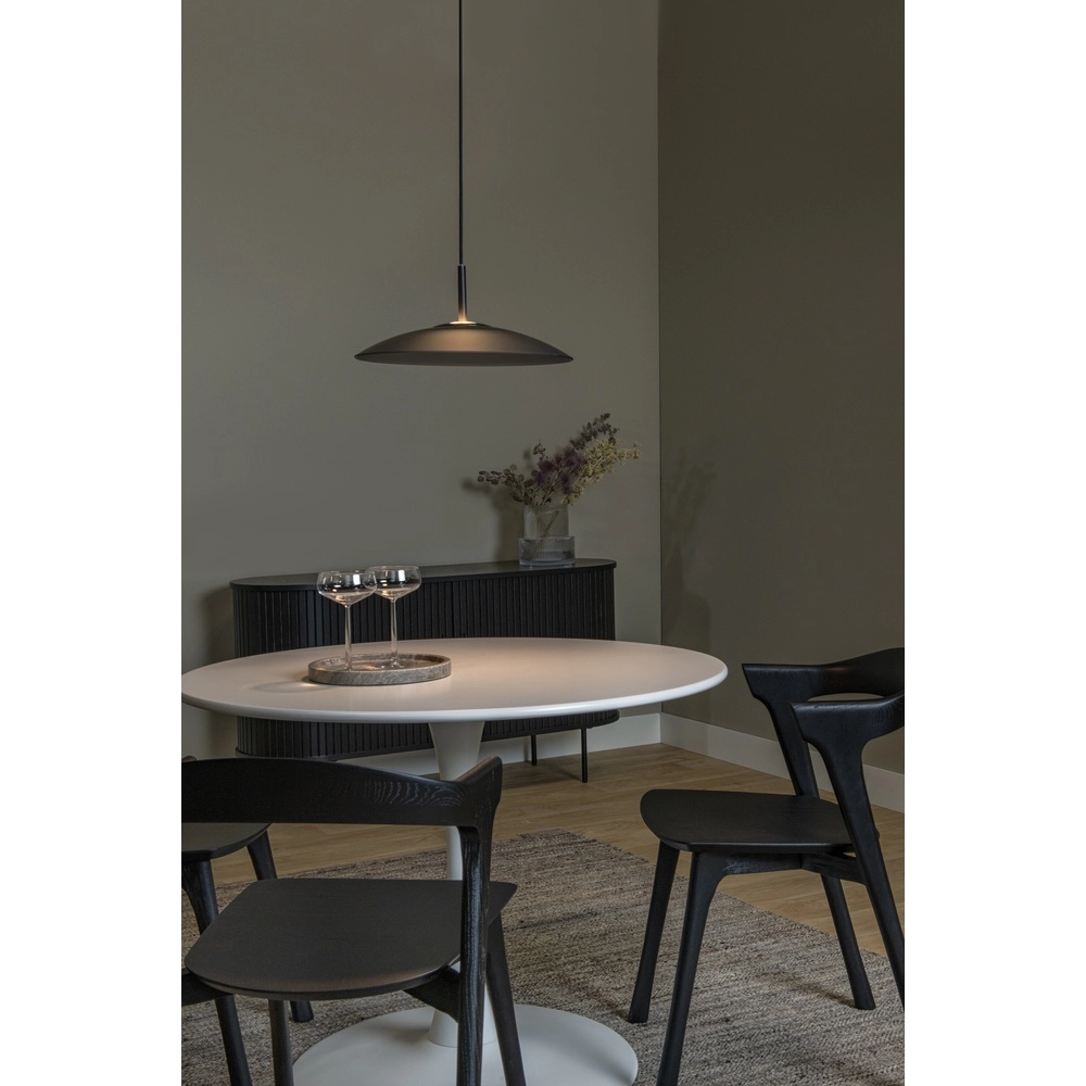 Strakke hanglamp Menga Ø 40cm smoke glas Premium by Lucide 5411212251206