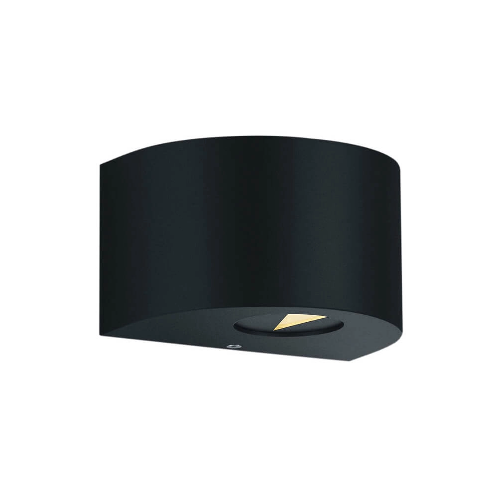 Wand lamp Rosario Up - Down 2x2w - 3000K mat zwart Trio 4017807411768