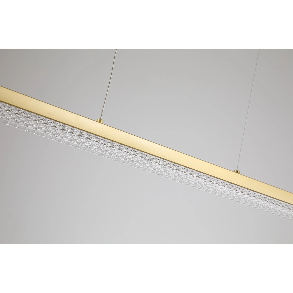 Hanglamp Madeleine goud 100cm Searchlight 5053423299969