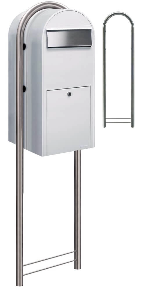 Brievenbus Jumbo 9016 i Wit Bobi 6417237026262