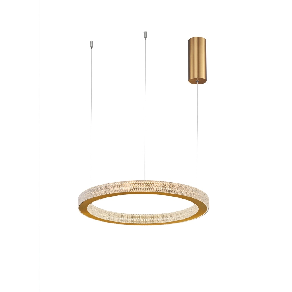 Hanglamp Fiore goud Ø 40cm Lyora 5212017424129