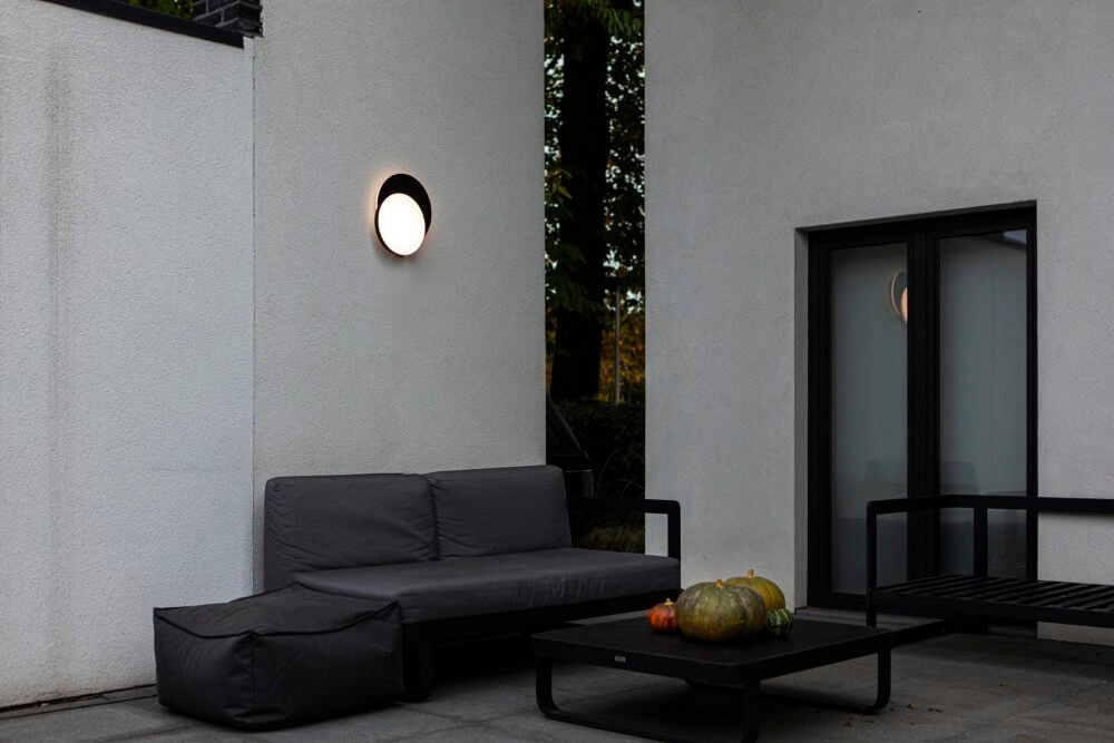 Unieke wandlamp Goleta zwart Lutec 6939412014852