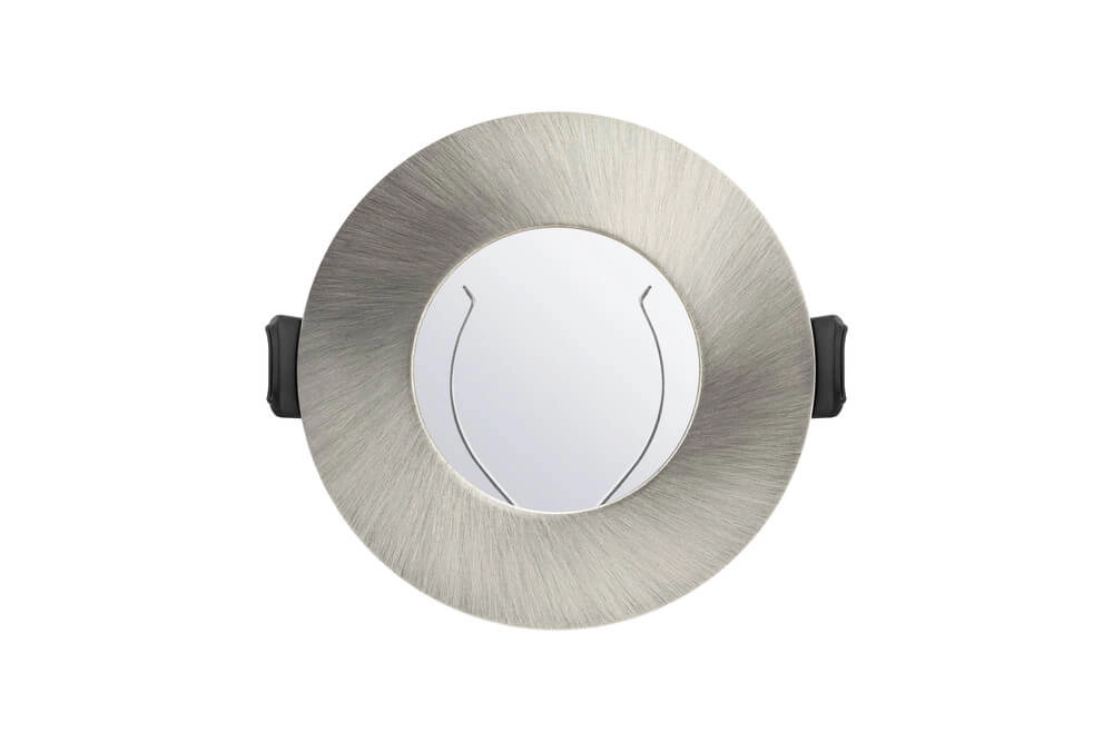 RVS inbouwspot EvoFire GU10 - rond Lyora 5055788228387