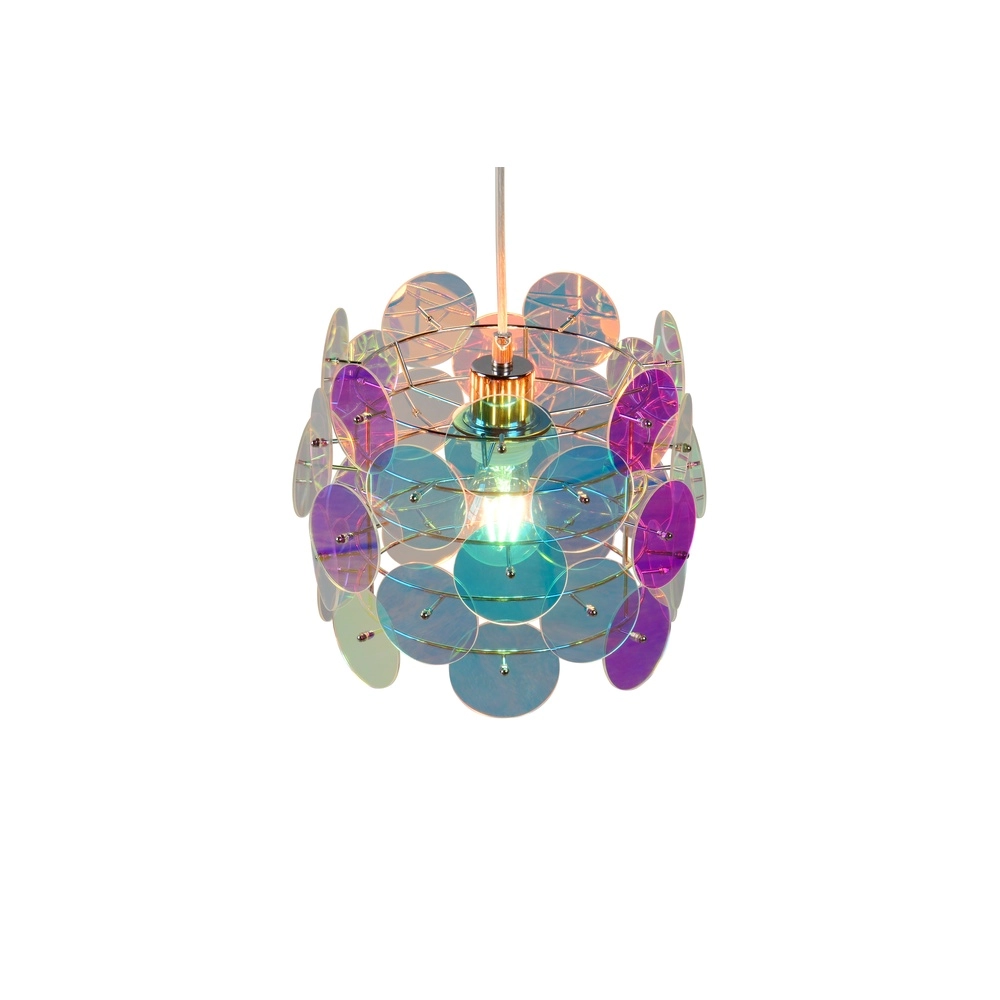 Hanglamp Iride gekleurd Trio 4017807670950