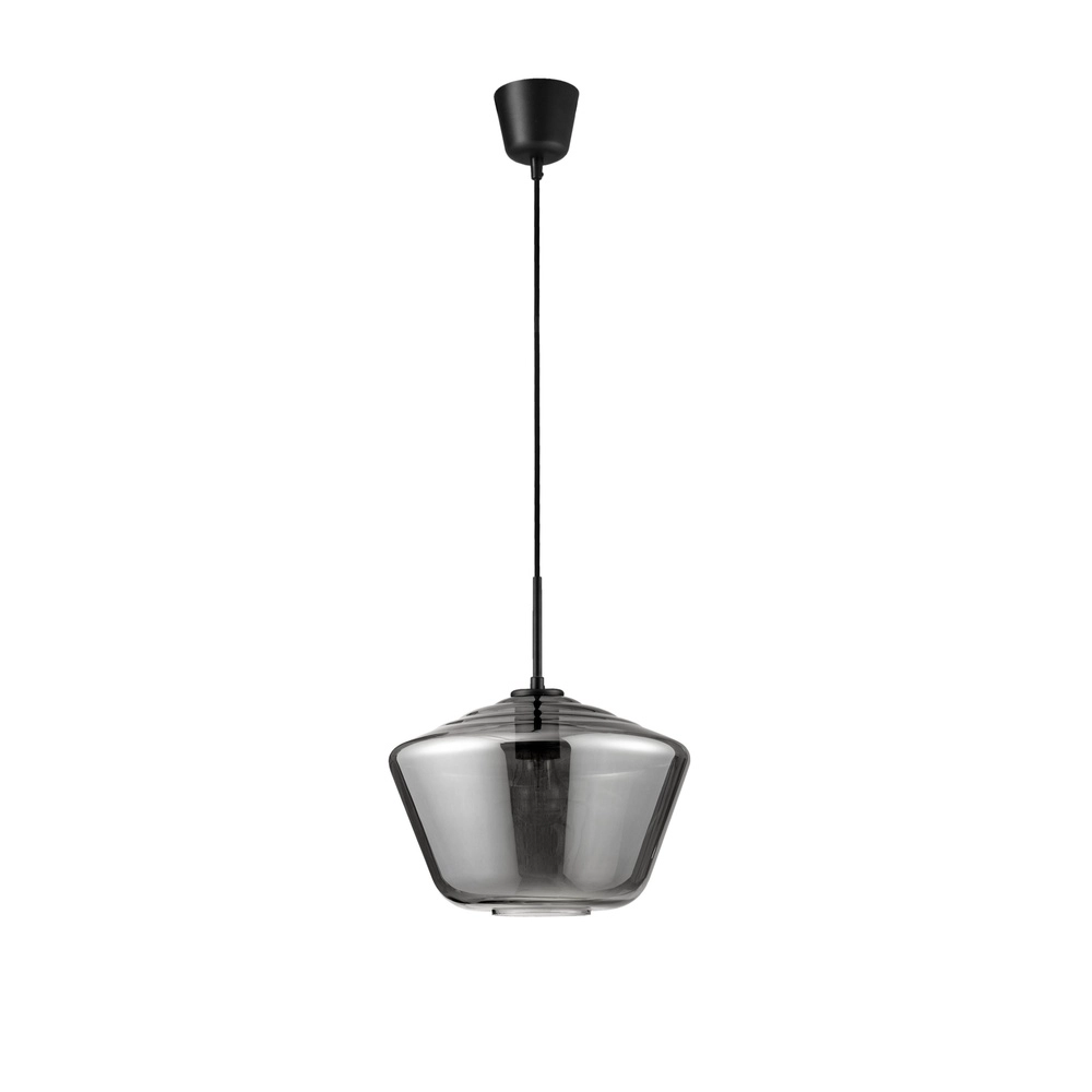 Hanglamp Veiro chroom glas Ø 30 x 22cm Lyora 5212017421302