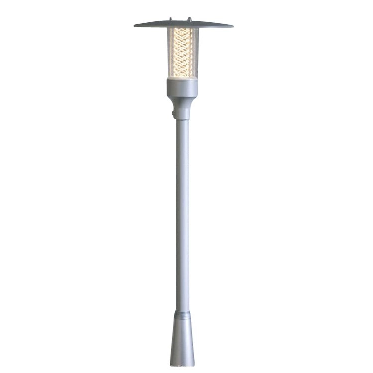 Staande design lamp Nova 118 118cm mat zilver Staande design lamp Nova 118 118cm mat zilver