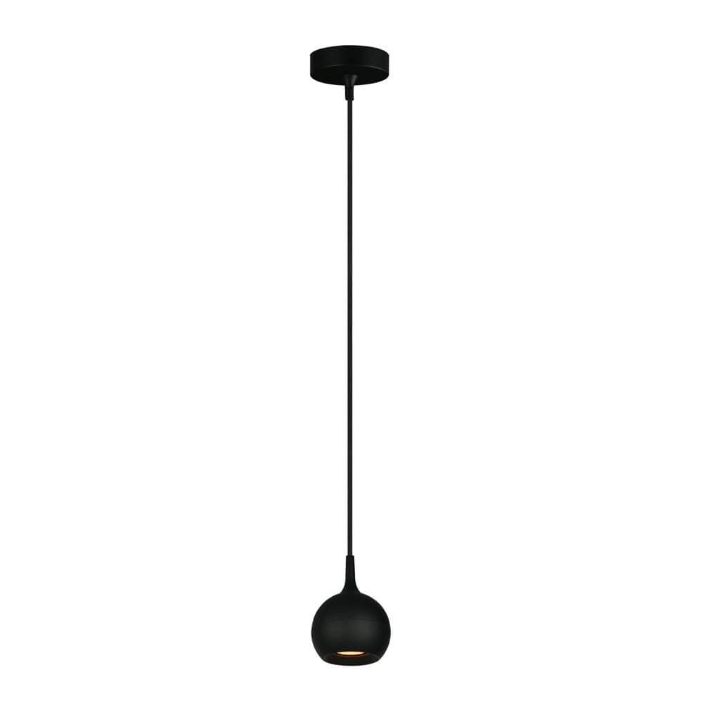 Design hanglamp Bolero zwart Ø 9cm