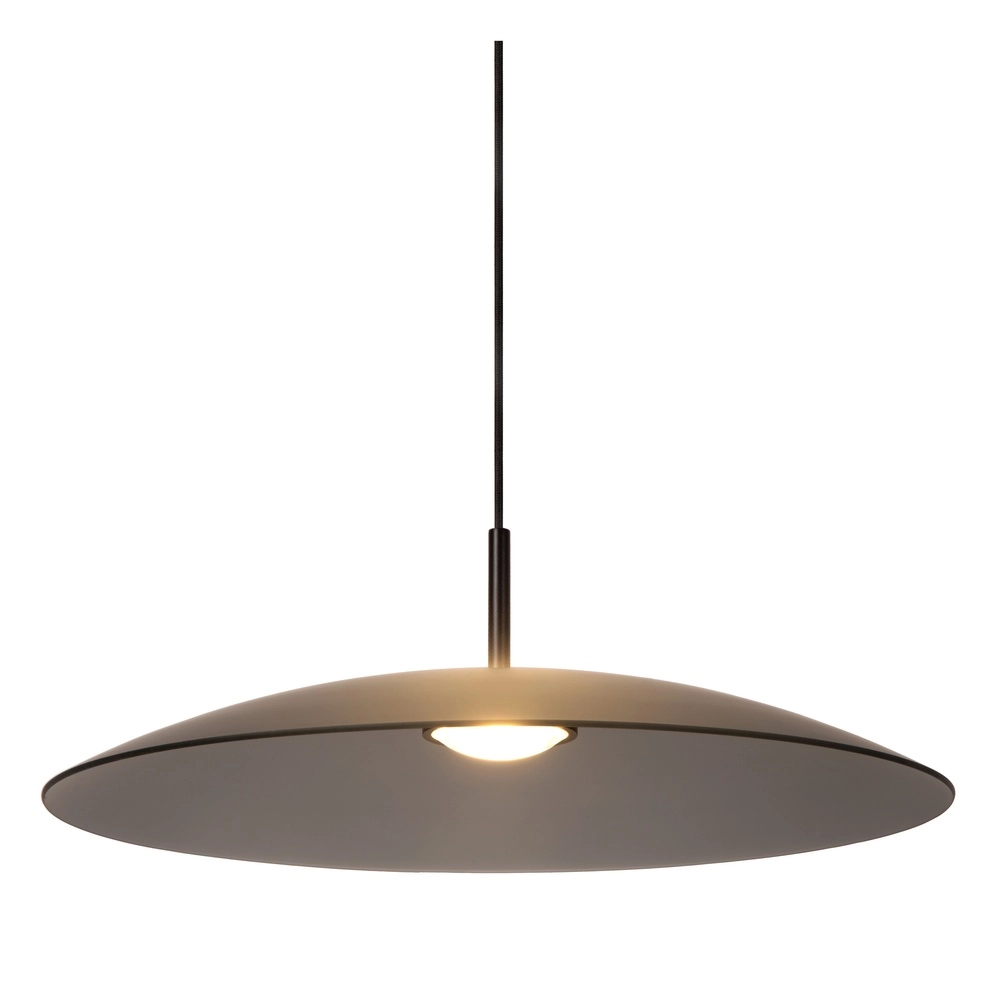 Strakke hanglamp Menga Ø 60cm smoke glas Premium by Lucide 5411212251176