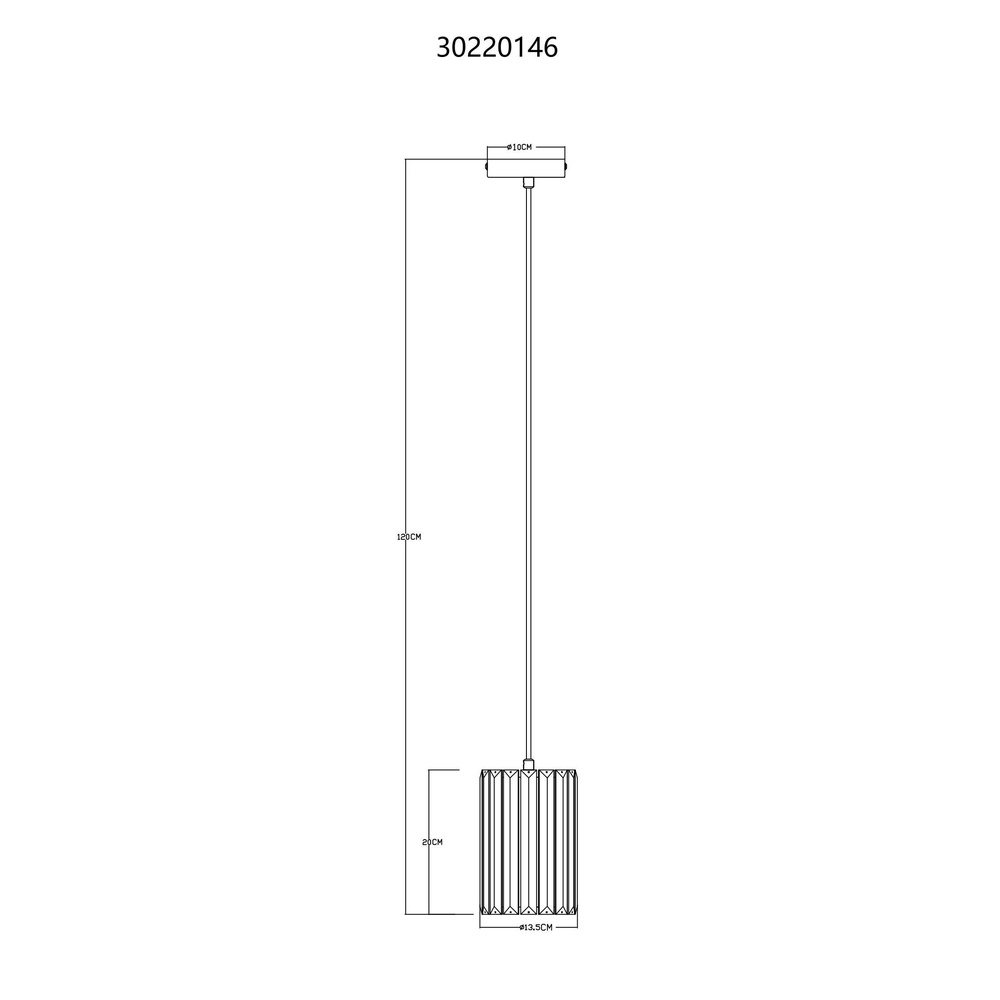 Hanglamp Run hout Globo 9007371510962