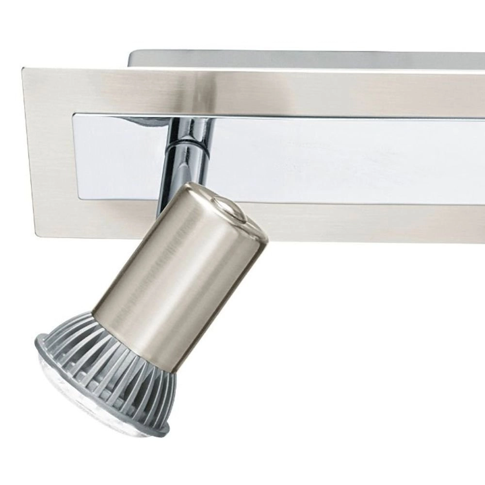 Led plafondspot Rottelo Beam 2-lichts Led nikkel mat Eglo 9002759909154