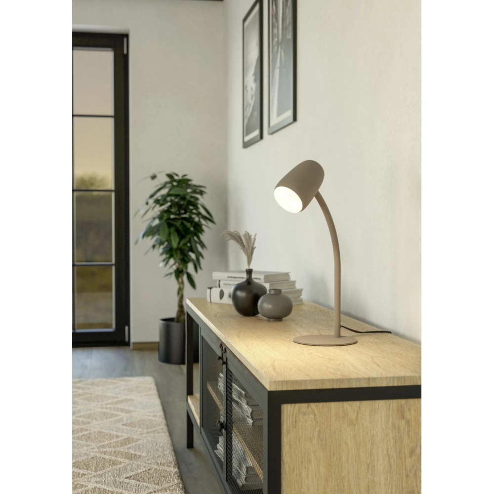 Tafellampje Carlo zand bruin Eglo 9008606357550