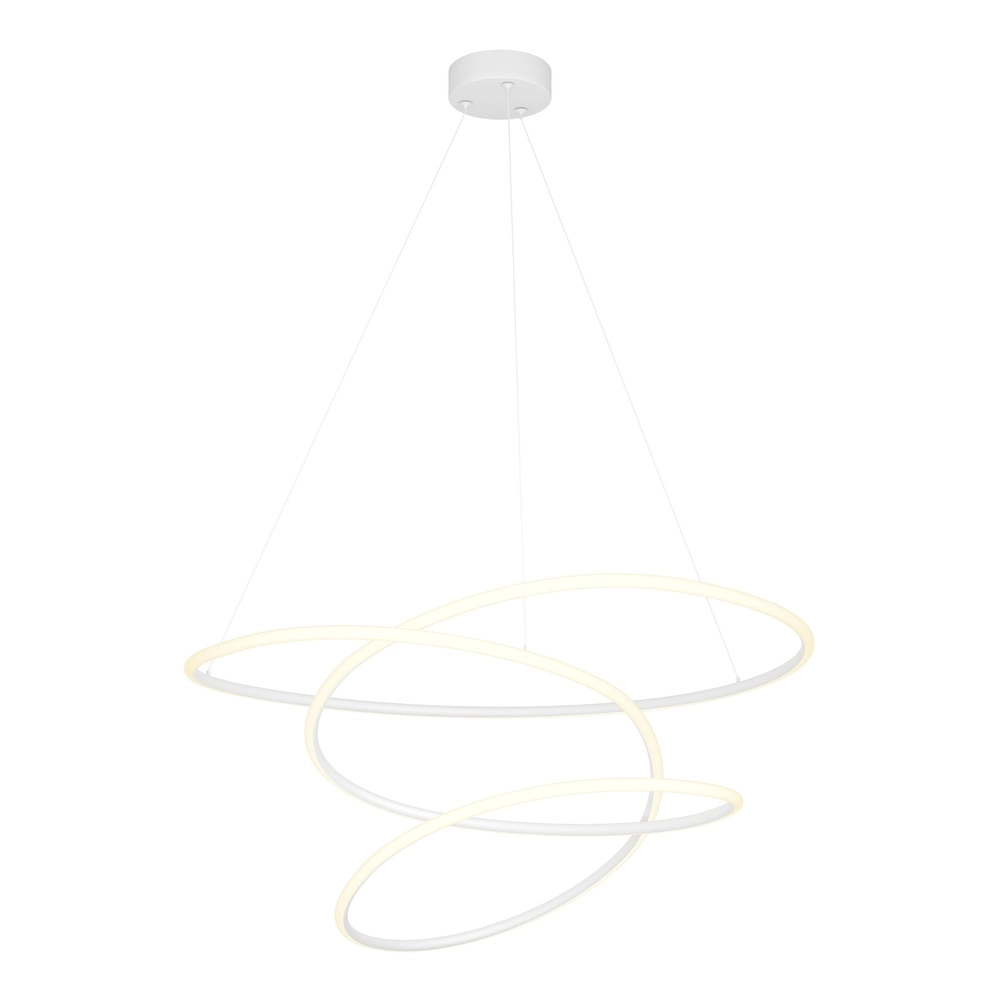 Moderne hanglamp Racale Ø 78cm wit