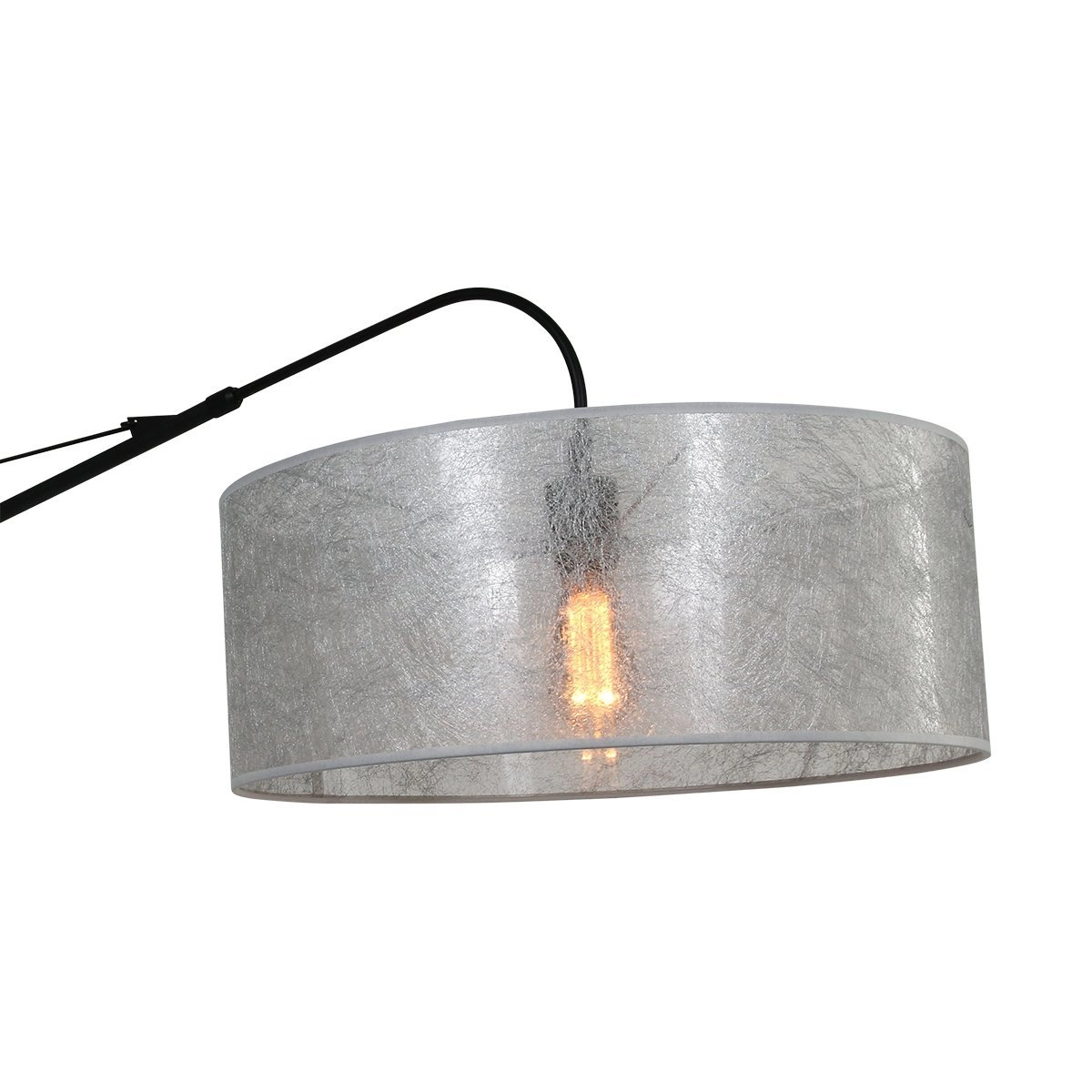 Wand Leeslamp Gramineus zwart met sizoflor lampenkap Steinhauer 8712746132397