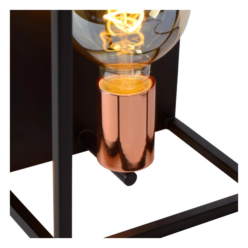Wandlamp Arthur zwart Lucide 5411212082893