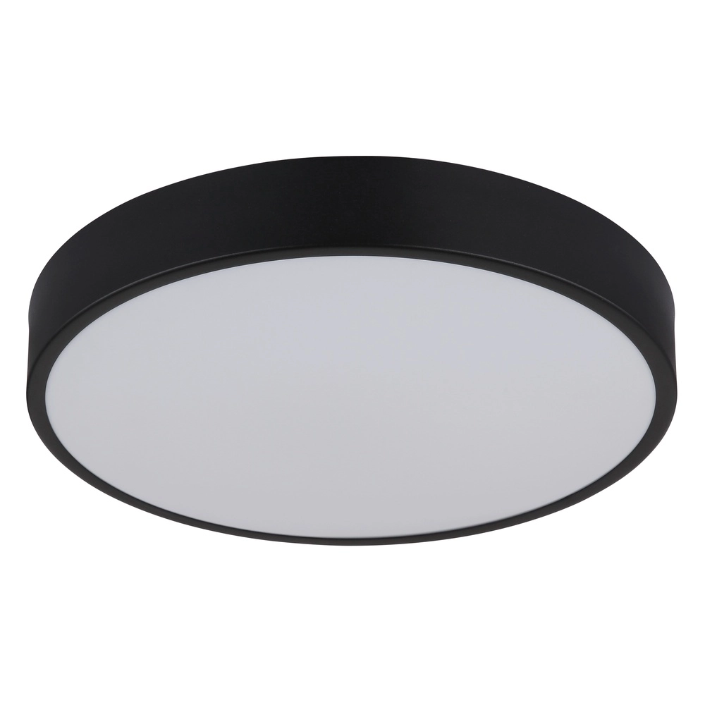 Design plafonniere Nielsen zwart Ø 33,2cm Globo 9007371572670