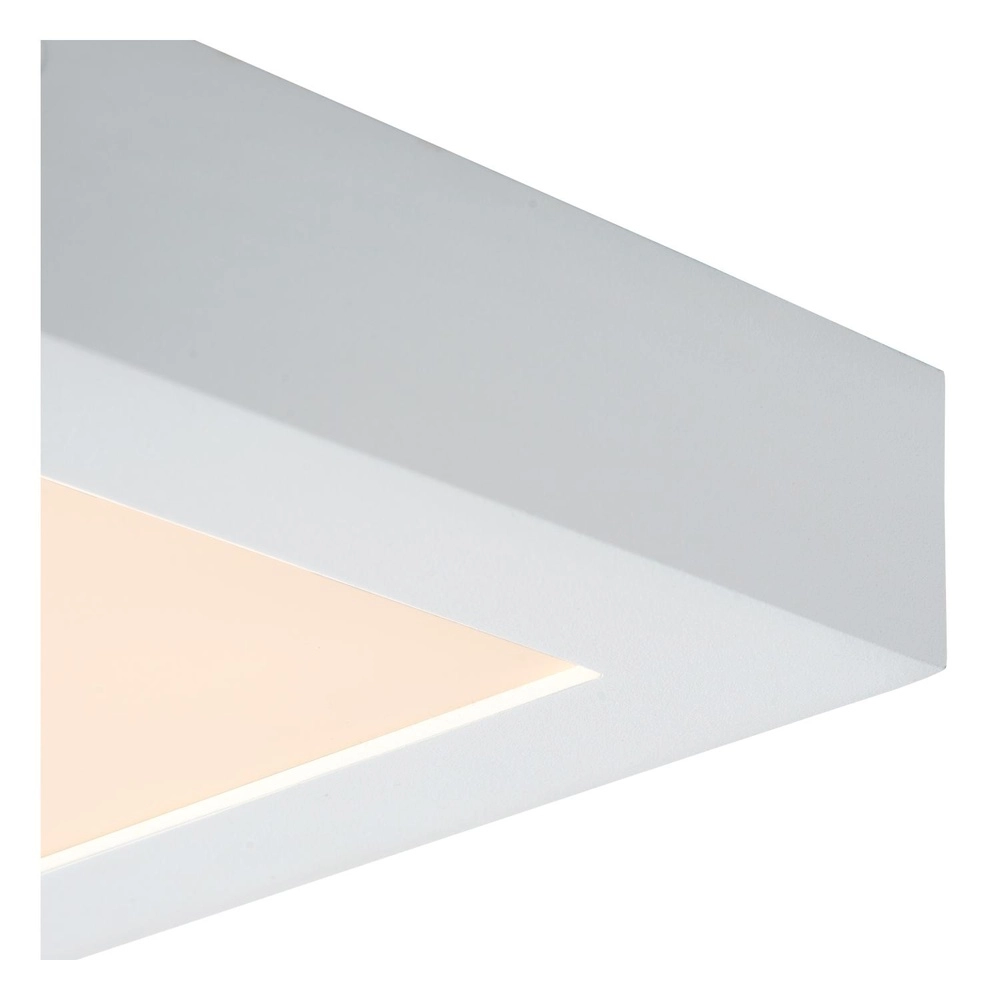 Plafonniere Brice-Led 30cm vierkant IP44 wit Lucide 5411212281357