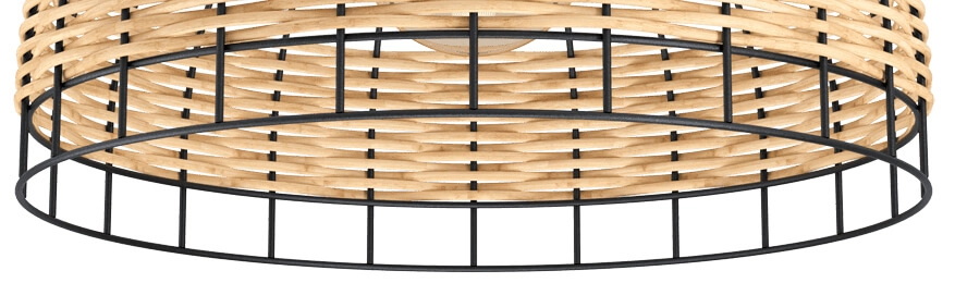 Rotan plafondlamp Anwick Eglo 9002759433987