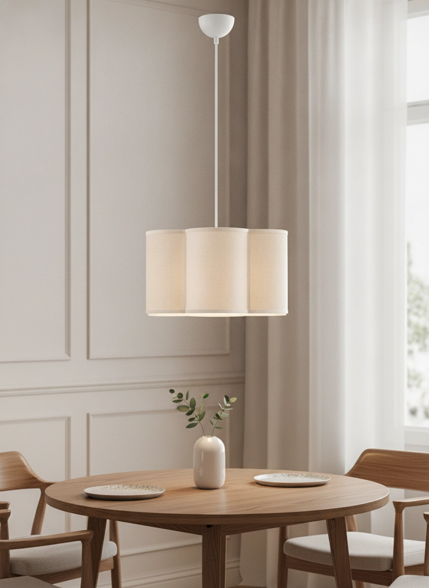 Hanglamp Bloosy crème
