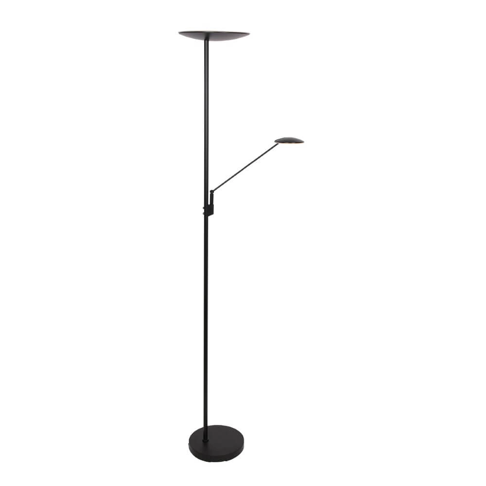 Zwarte leeslamp Daphne met extra leeslamp Zwarte leeslamp Daphne met extra leeslamp
