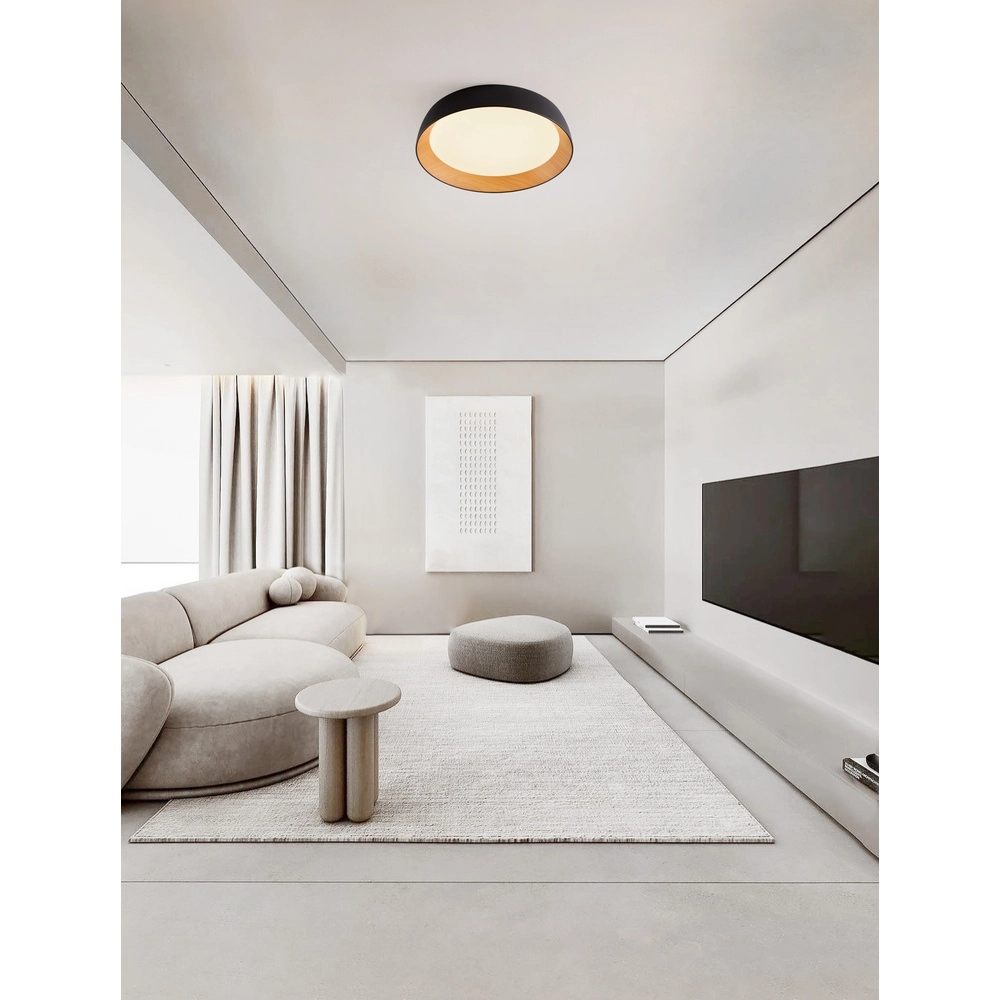 Plafondlamp Sigi  Ø 60cm zwart Lyora 5212017448668