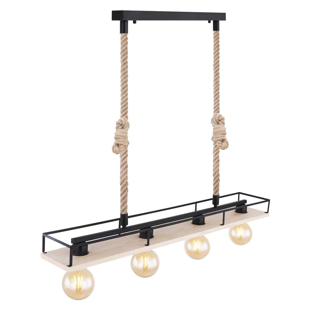 Hanglamp Trixi touw Globo 9007371419609