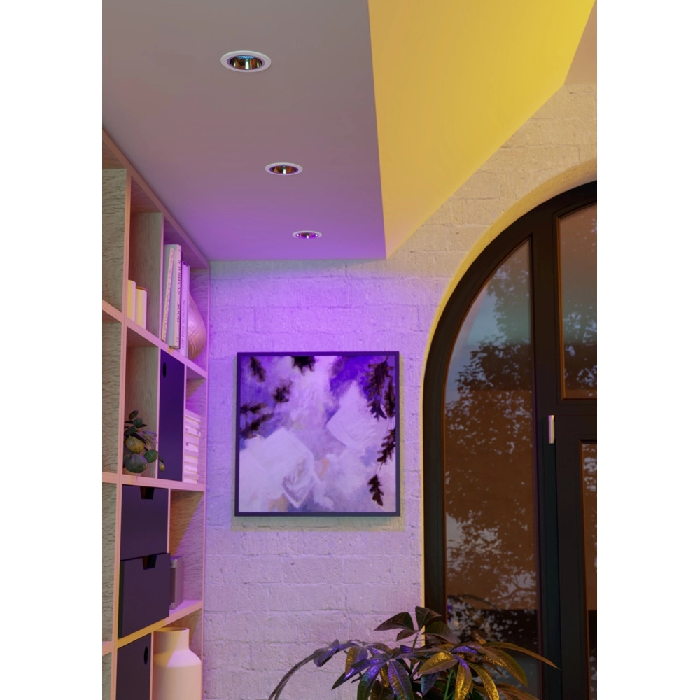 Inbouwspot smart Yebra-Z wit met goud Eglo 9008606359042