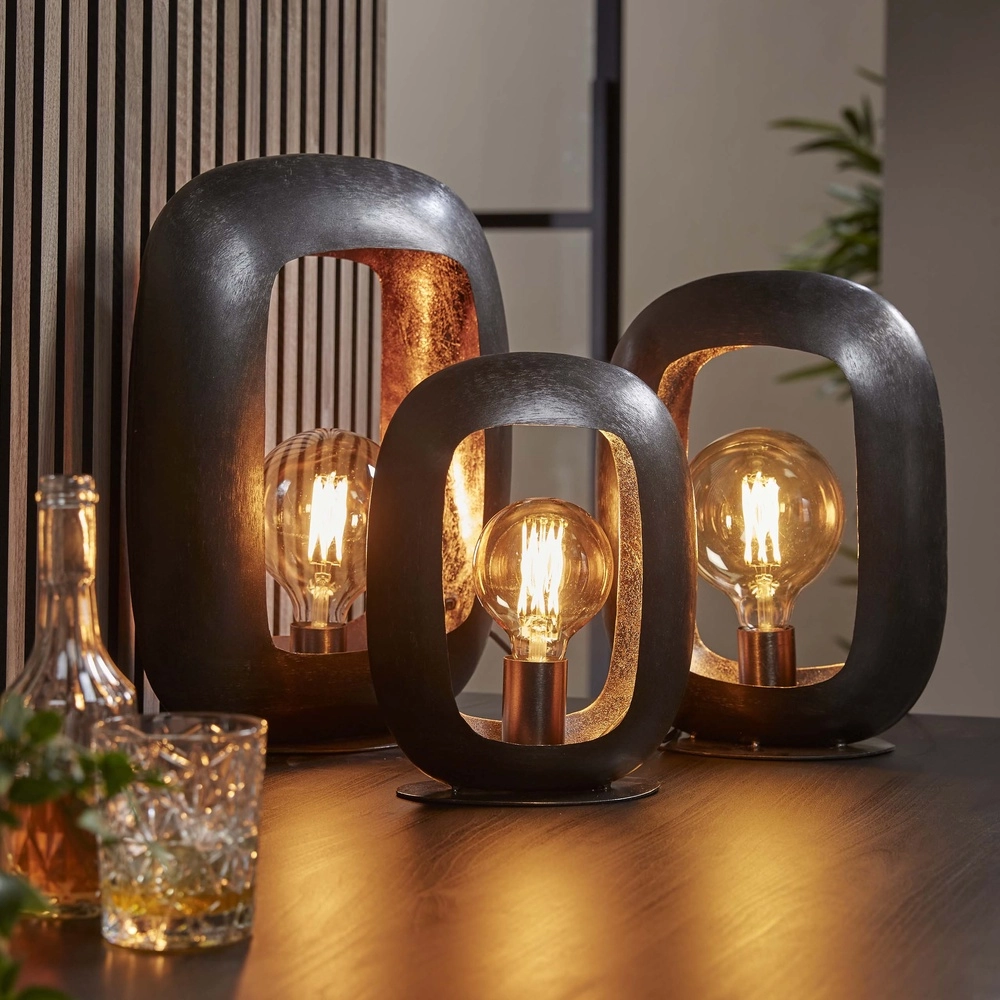 Industriële tafellamp Arch Lyora 8716803511316