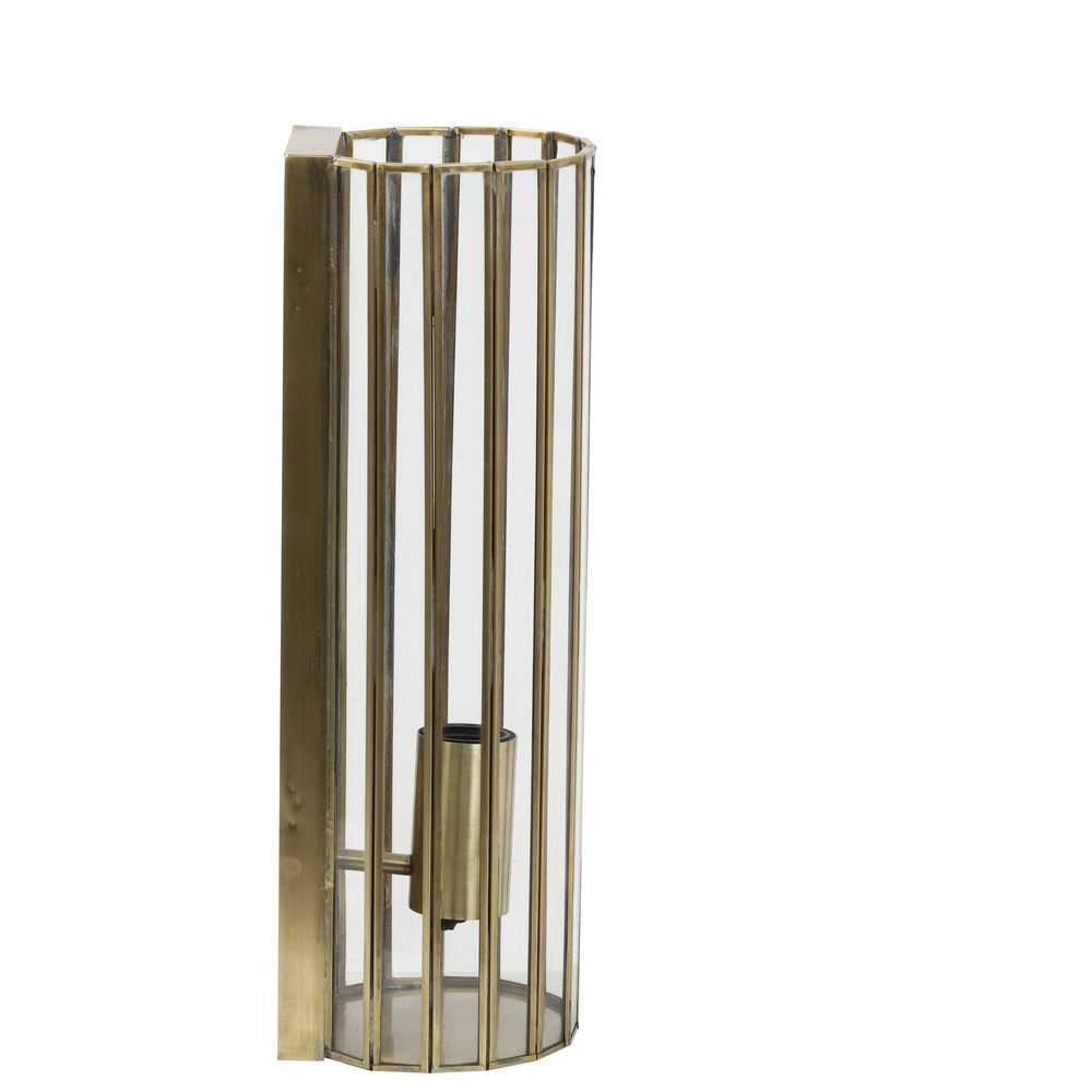 Industriele wandlamp StroBy brons 41cm Light & Living 8717807262280