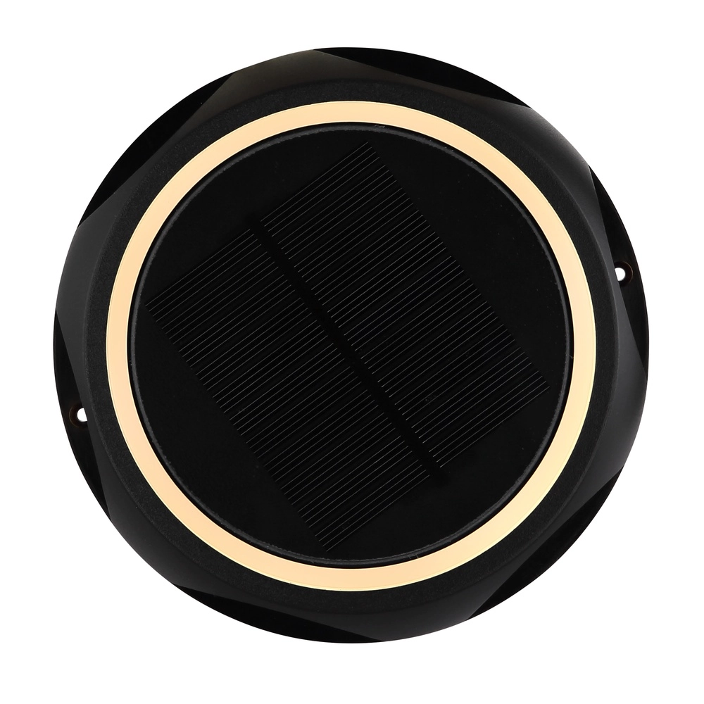 Priklampje Akron zwart solar rond Globo 9007371510528