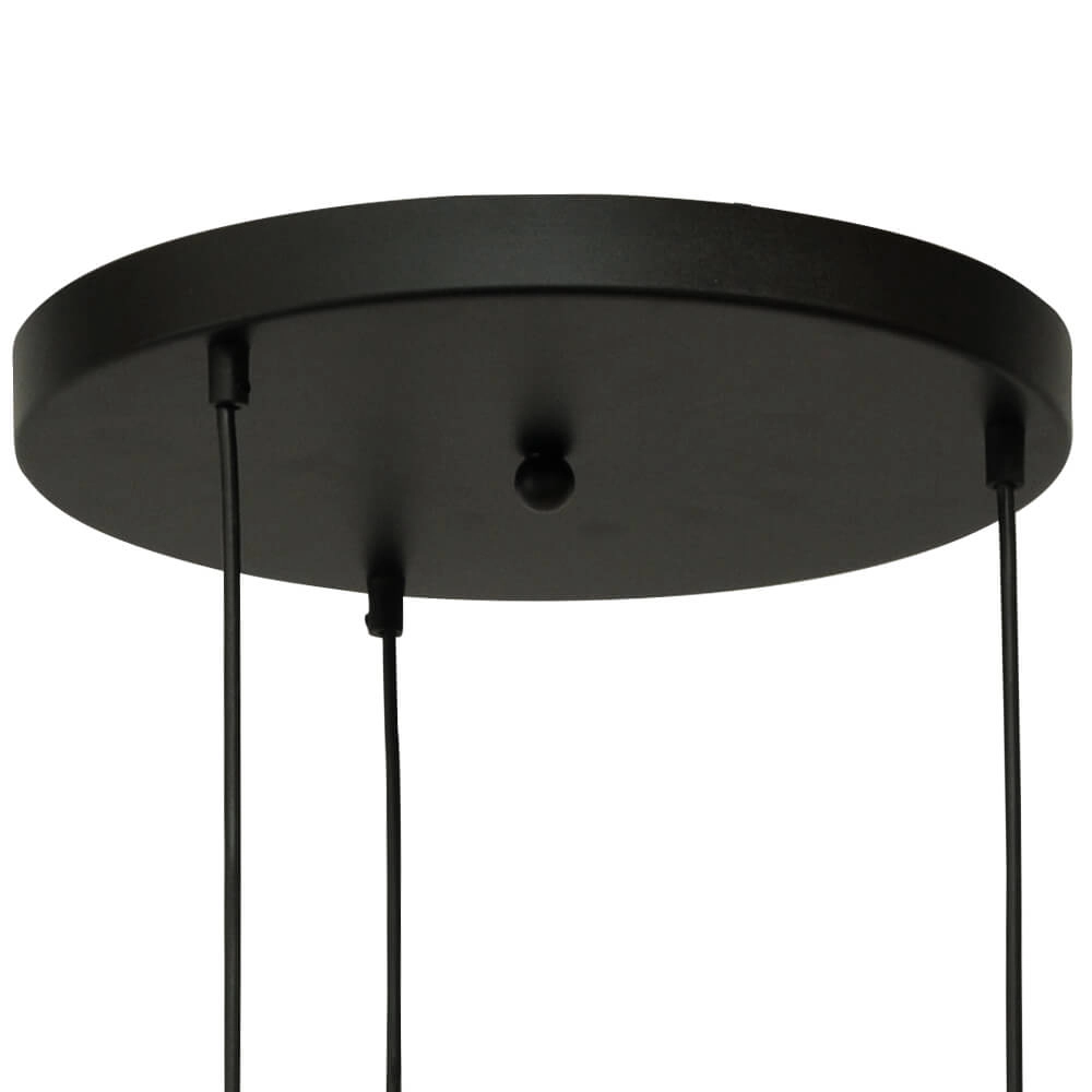 Vide hanglamp Lazise zwart Masterlight 8718121303536