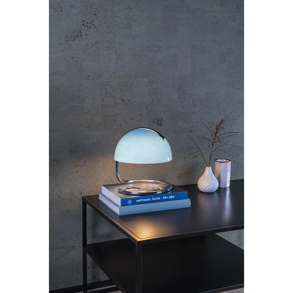 Klassieke tafellamp Cato blauw Lucide 5411212460868