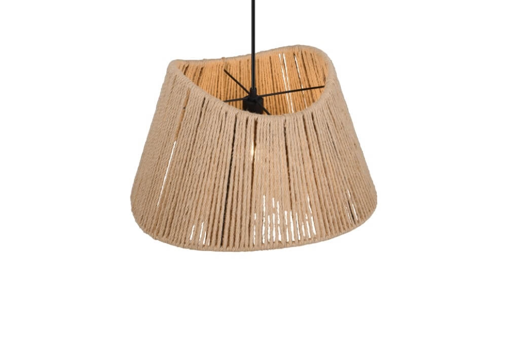 Japandi hanglamp Valerie rotan Ø 52cm Trio 4017807637380