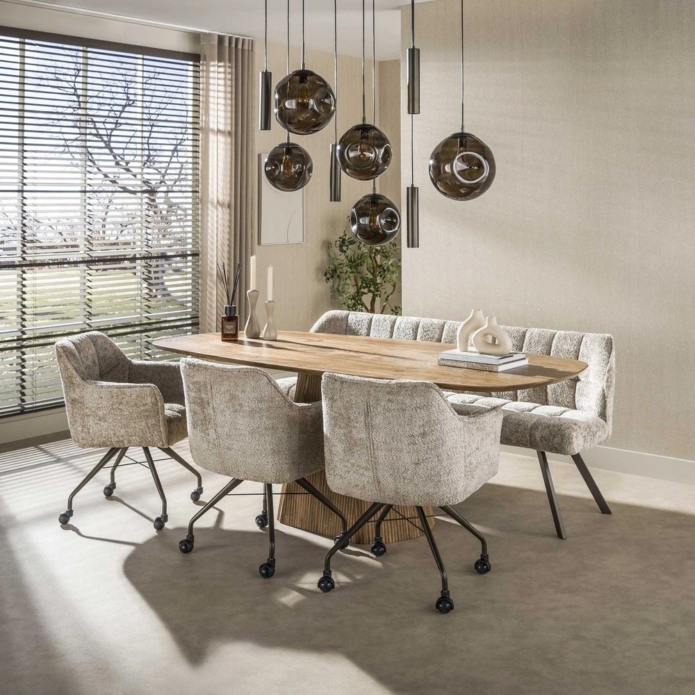 Eettafel hanglamp Stellar 5x E27 + 4x GU10 Lyora 8716803511712