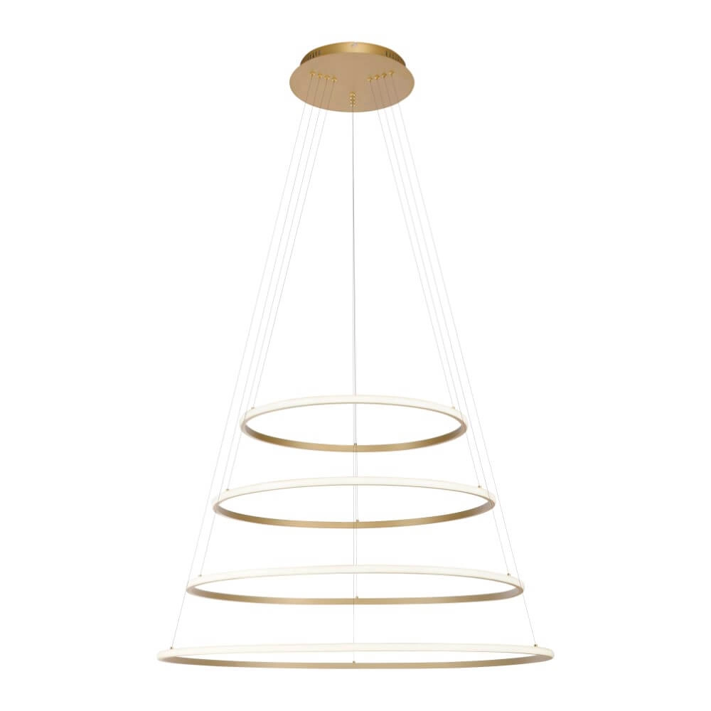 Moderne hanglamp Tessara messing Moderne hanglamp Tessara messing