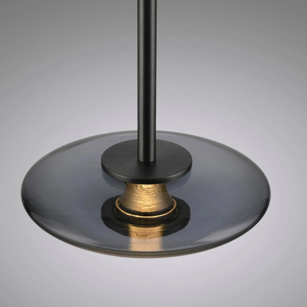 Hanglamp 3-lichts Pure Vitrum design grijs Paul Neuhaus 4012248382646