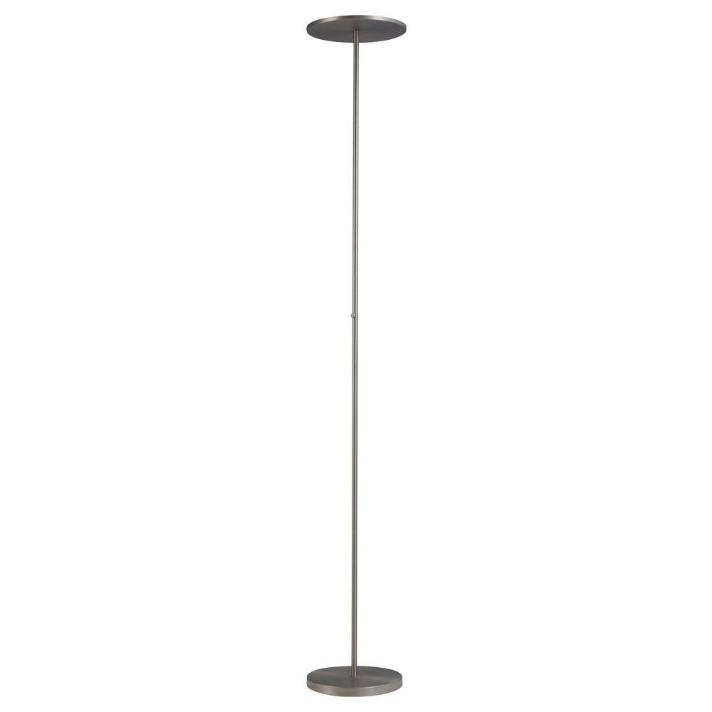 Staande uplighter Denia 2 185cm - 24w - 2700K nikkel mat