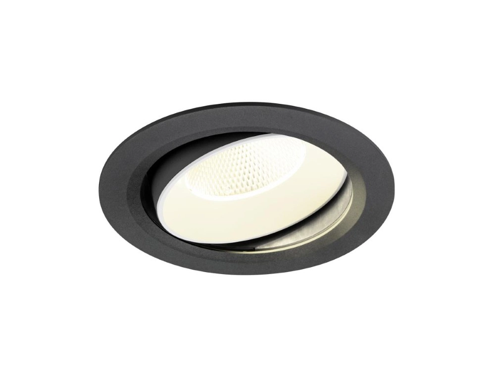 Inbouwspot Numinos Move XL zwart/wit 4000K - 20gr