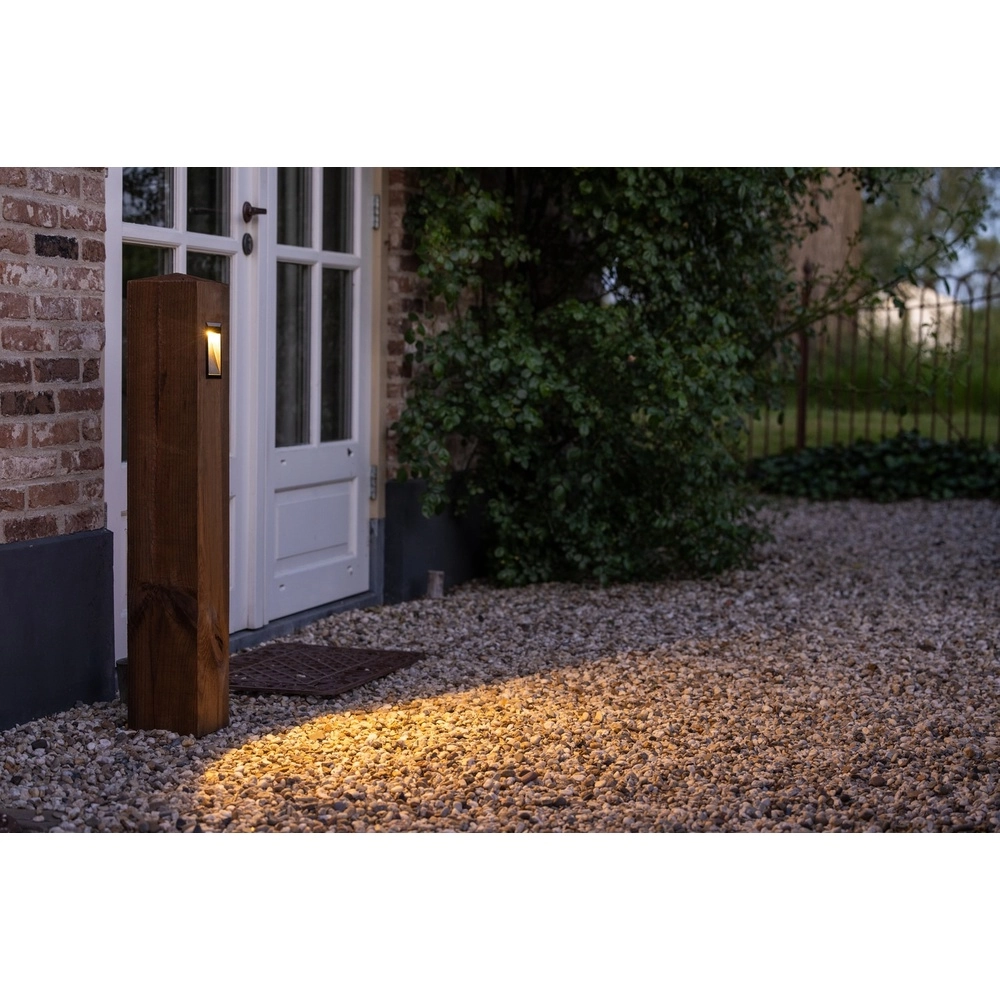Houten pad lamp Torre 100 Eiken - 10x10x90cm - 2700K Timberlab 8716803514553