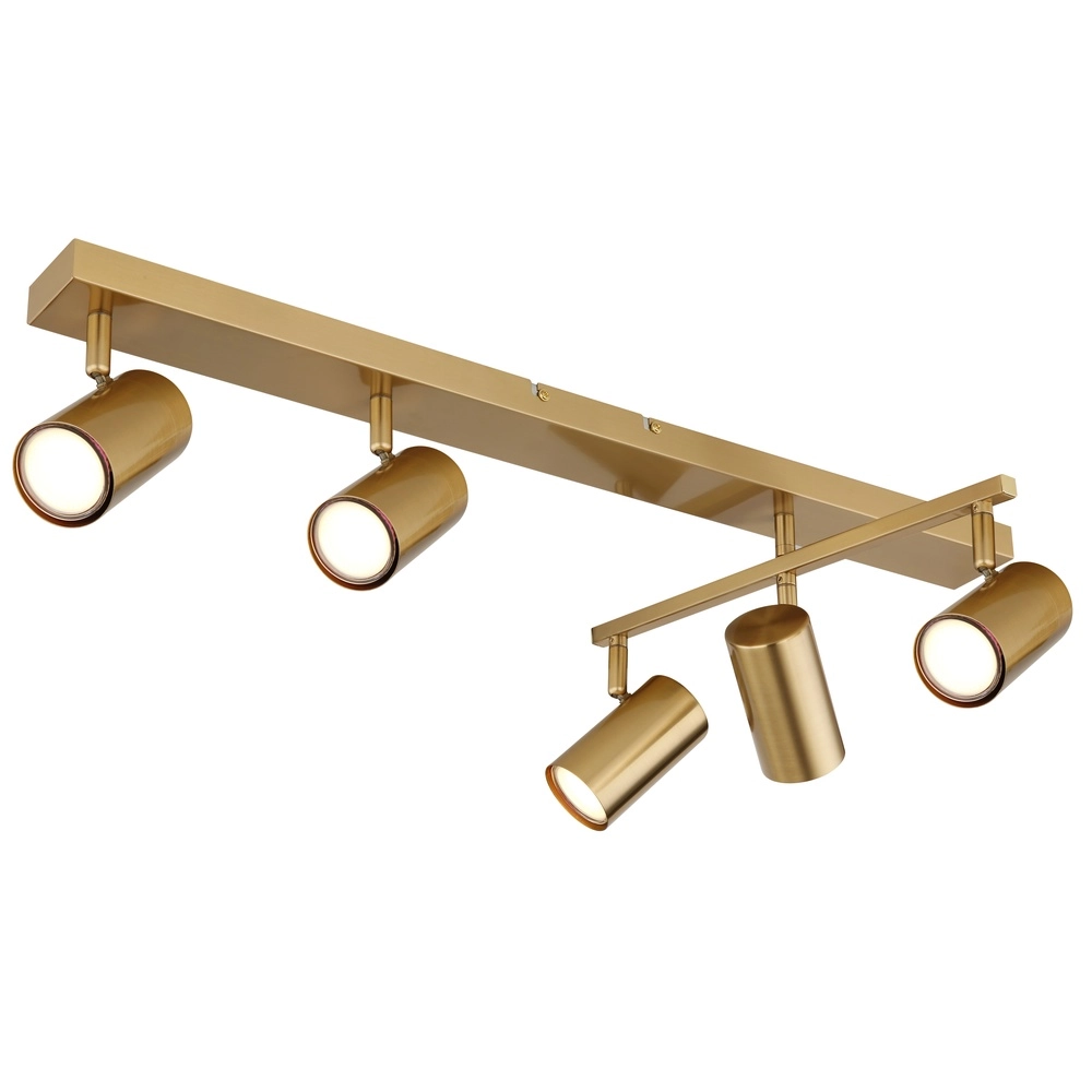 Plafondlamp 5-lichts Robby goud Globo 9007371449088