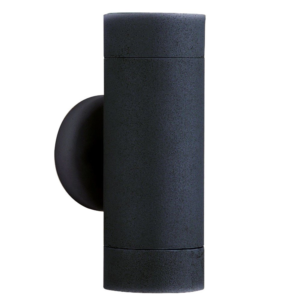 Zwarte wandspot Splot Up - Down 16cm
