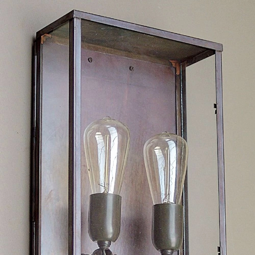 Authentieke buitenlamp Vitrine 2L Large wandlamp Authentage 8716803505421