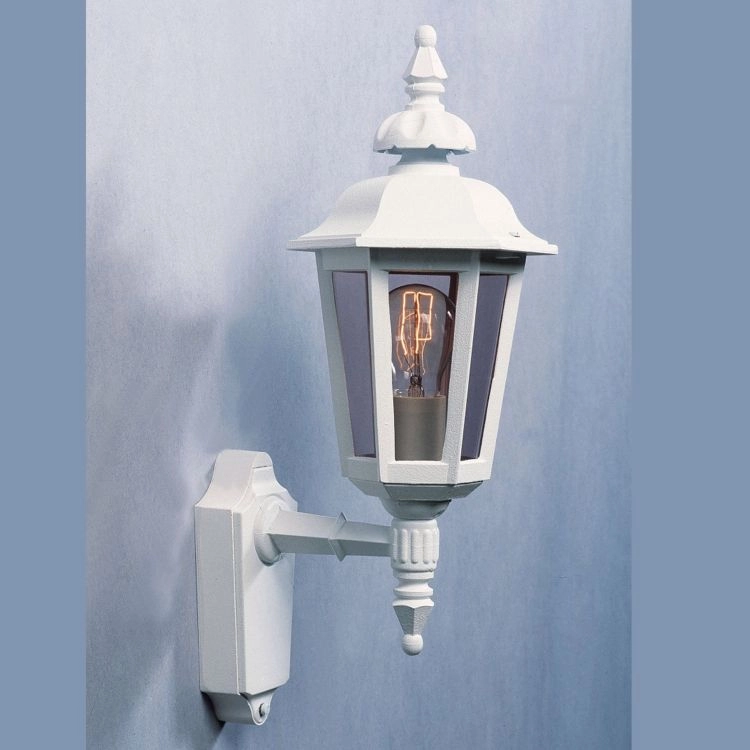 Klassieke muurlamp Pallas Up wit KonstSmide 7318305182509