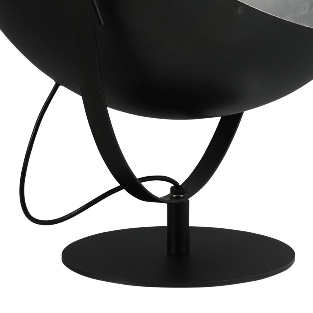 Zwarte Industria Uplighter 50cm zwart met zilver Masterlight 8718121236940