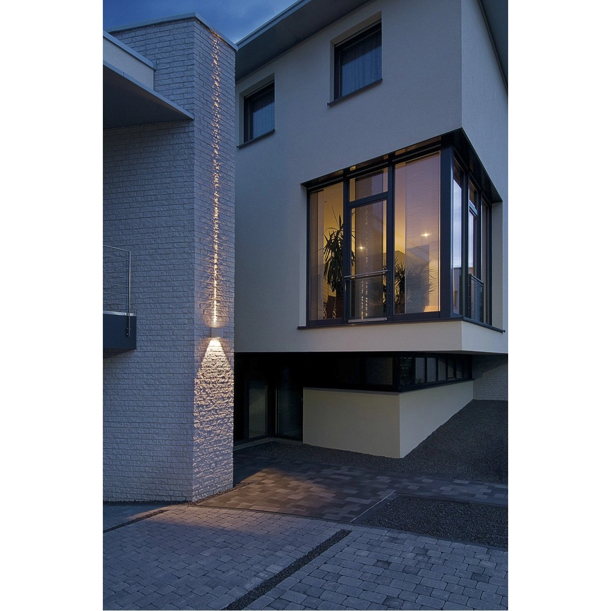 Gevel buitenlamp Out Beam led antraciet SLV 4024163149600