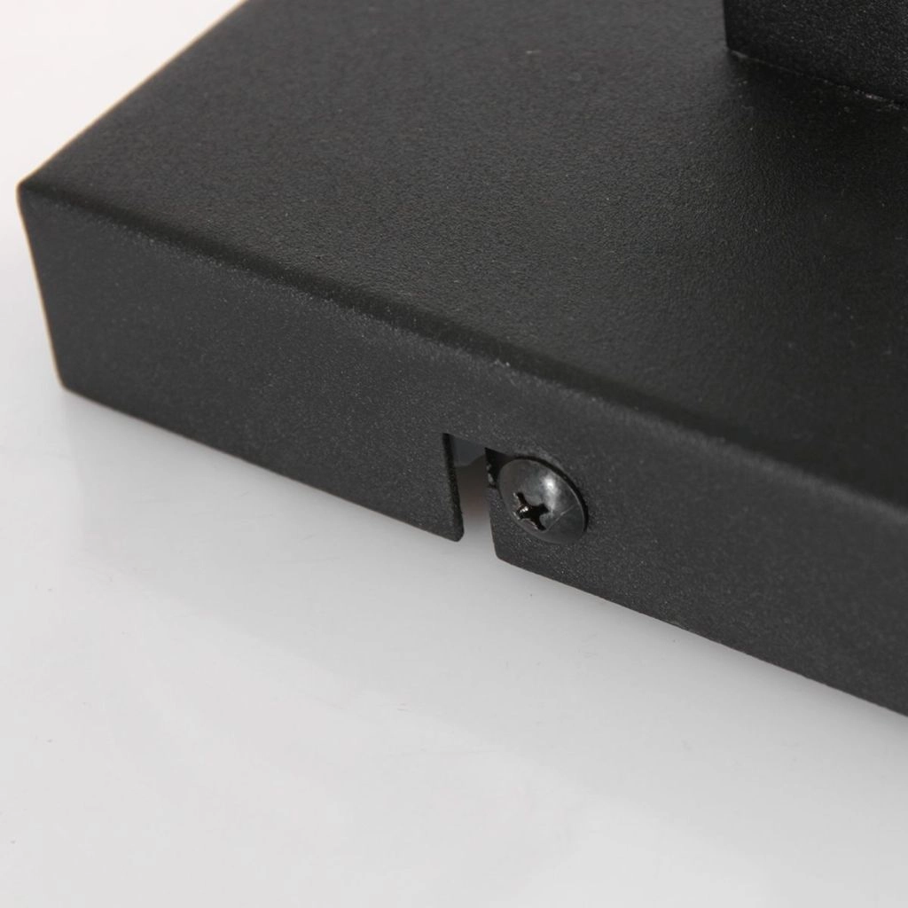 Zwart bedlampje Stang met kurk kapje Ø20cm Steinhauer 8712746180534