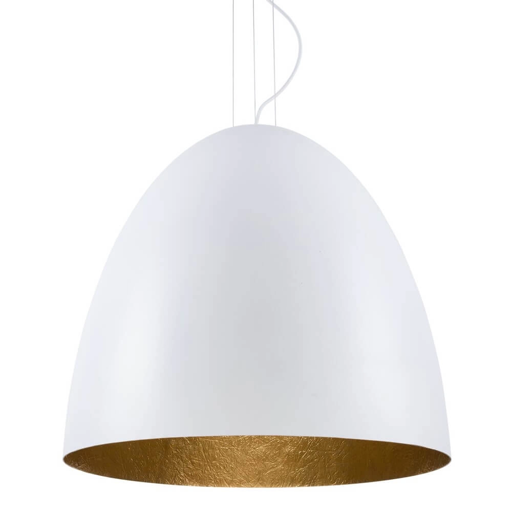 Witte hanglamp Egg XL Ø 75cm Witte hanglamp Egg XL Ø 75cm