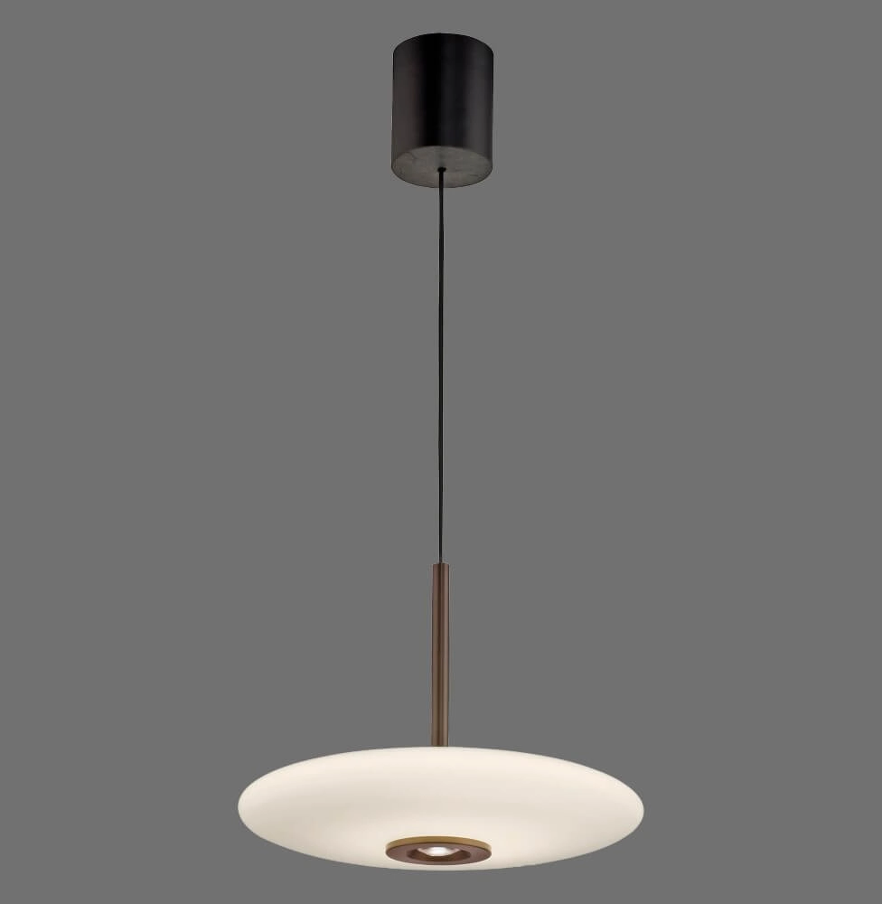 Hanglamp Pure E-Vitrum design bruin Paul Neuhaus 4012248382677