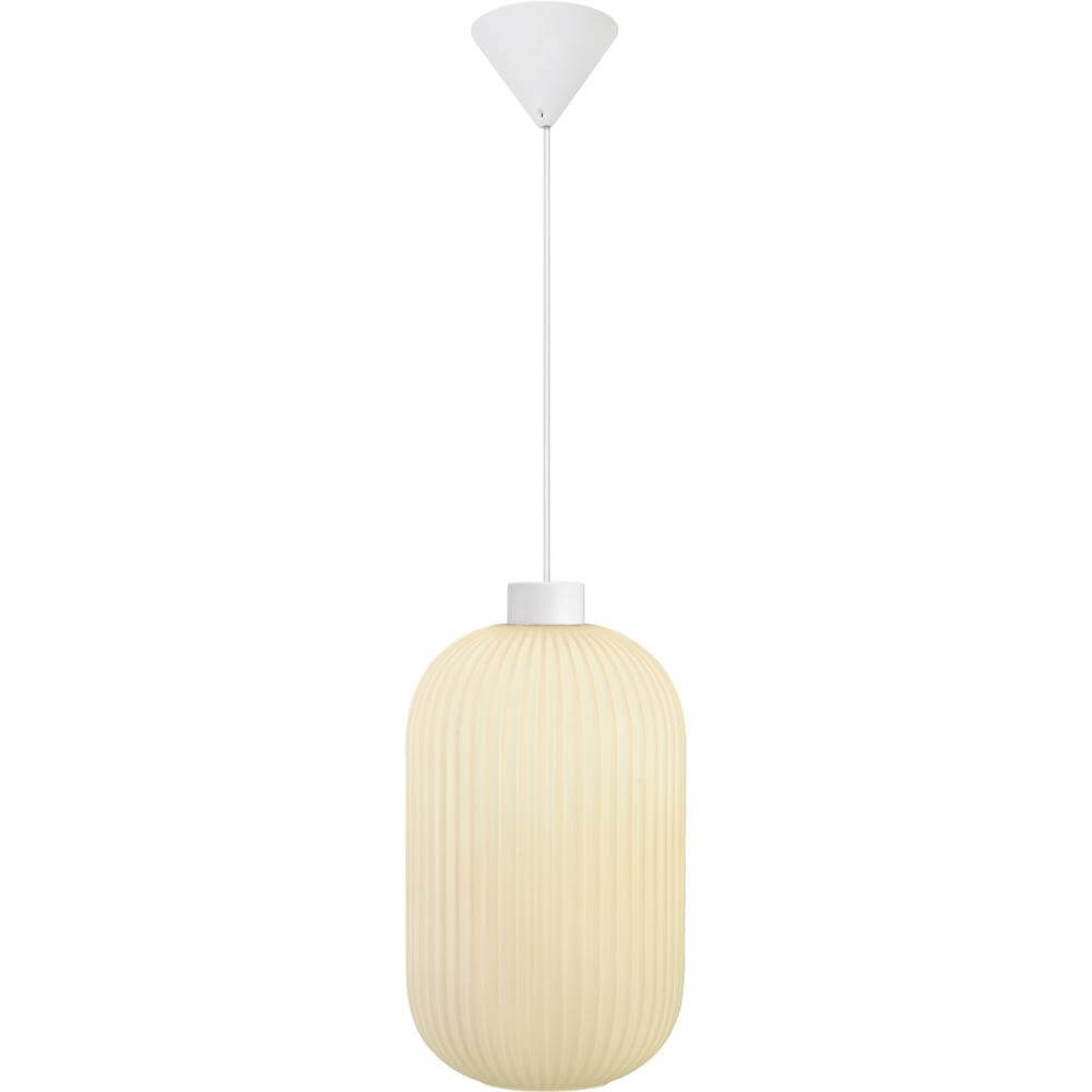 Witte hanglamp Milford Ø 20cm