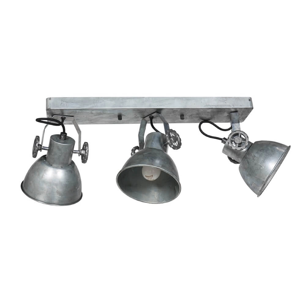 Industriële plafondspot Antique 3x E27 Steinhauer 8712746171556