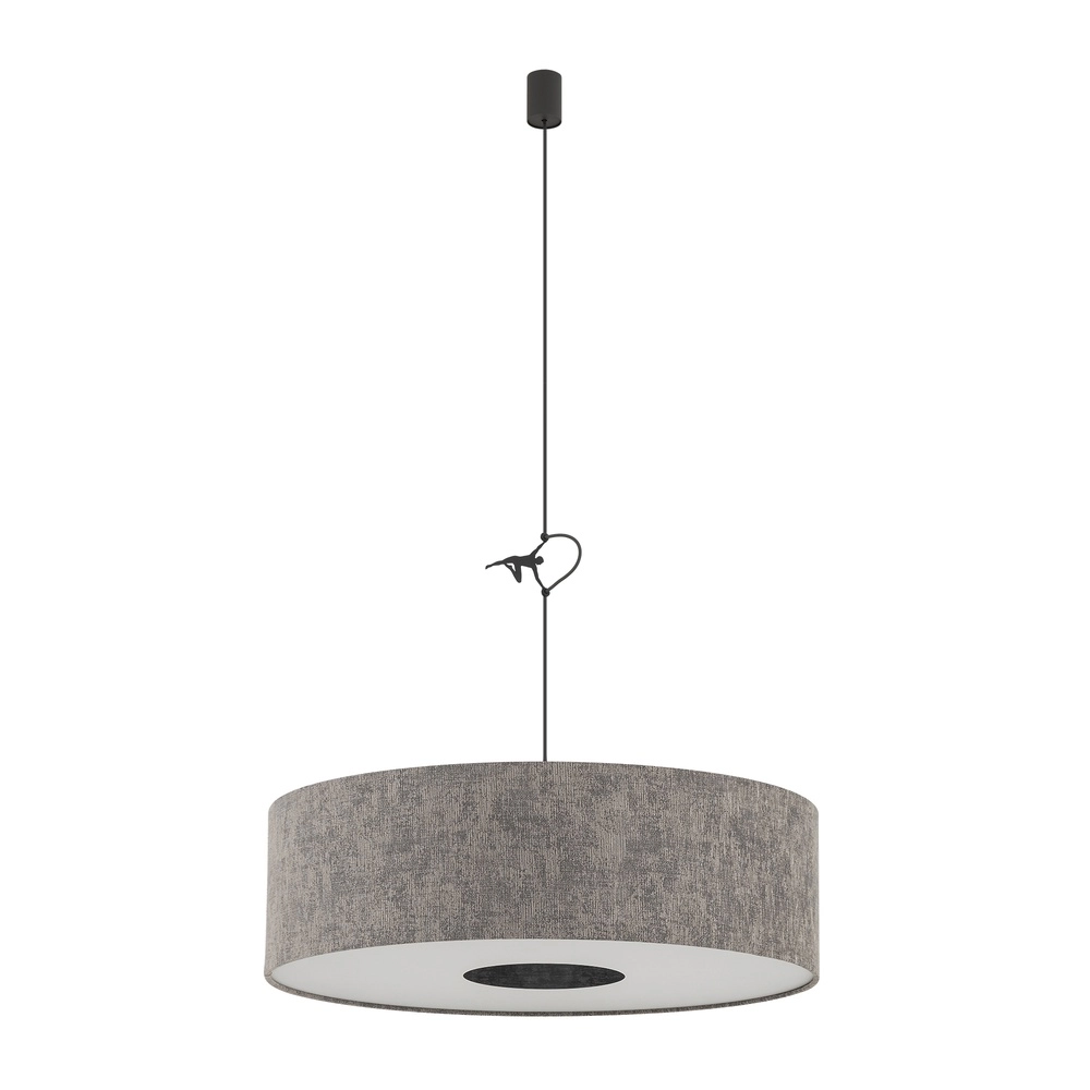 Hanglamp Lago grijs Ø 65cm Lyora 5903139116756